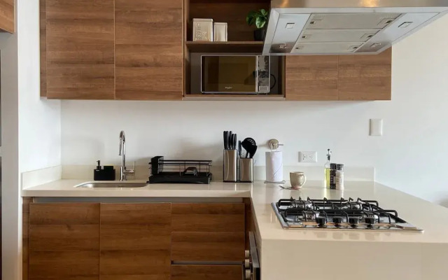 w Wonderful 1BR With Moder Balcony in Poblado