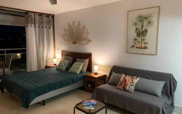 Marigot, Studio front de mer vue exceptionnelle