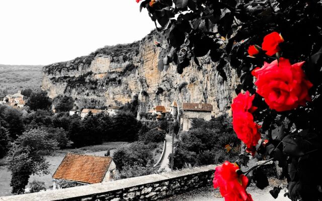 Un jardin dans la falaise