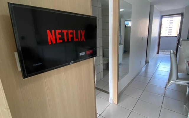 Apto Beira Mar 2 quartos com Maquina de Lavar Roupas