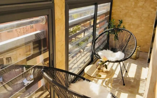 Luxueux Appartement Entre Gueliz Et L'Hivernage Avec Wifi