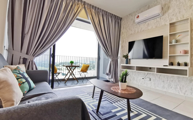 Astetica Residences The Mines New WiFi Netflix Lake View – Guest Rooms – Seri Kembangan