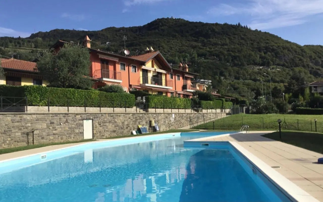 Irina’s house with view on like and swimming pool