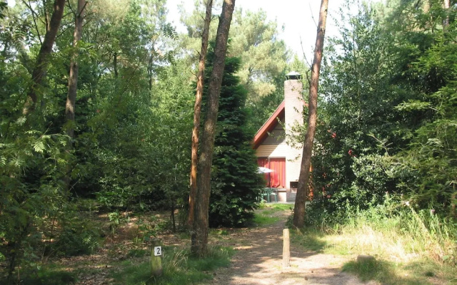 Detached Wooden Bungalow With Microwave Surrounded by Nature