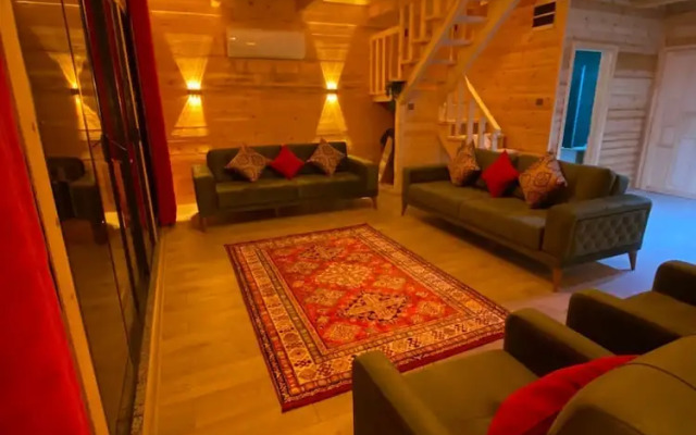 parla dağ evi