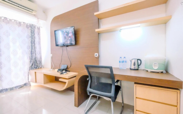 Good Deal And Homey Studio At Park View Condominium