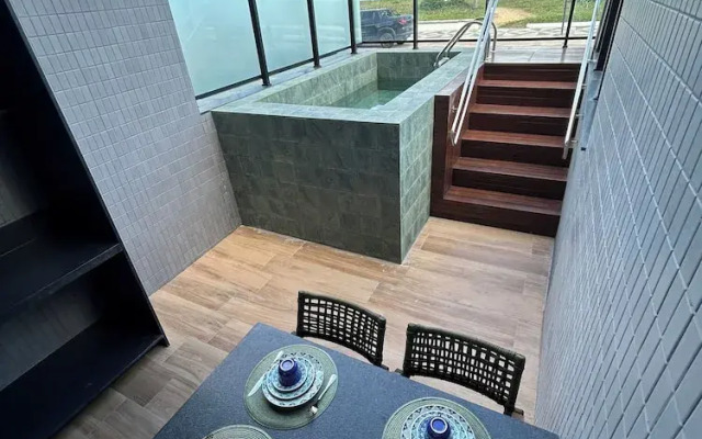 Melhores Flats - Piscina privativa