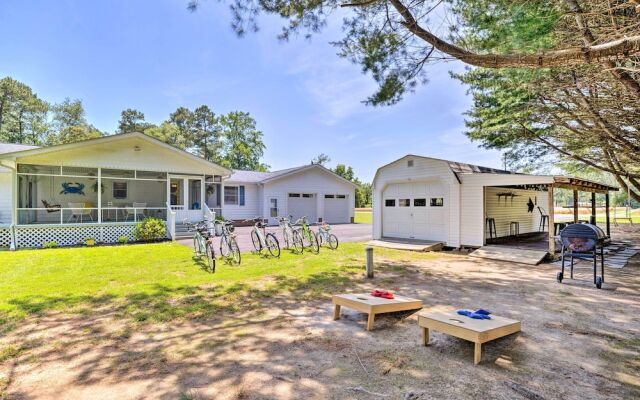 Waterfront Reedville Home w/ Private Dock!