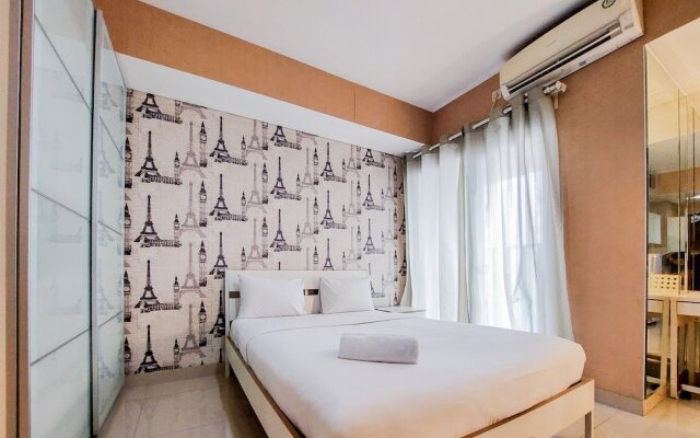 Cozy And Minimalist Studio Room Paramount Skyline Apartment