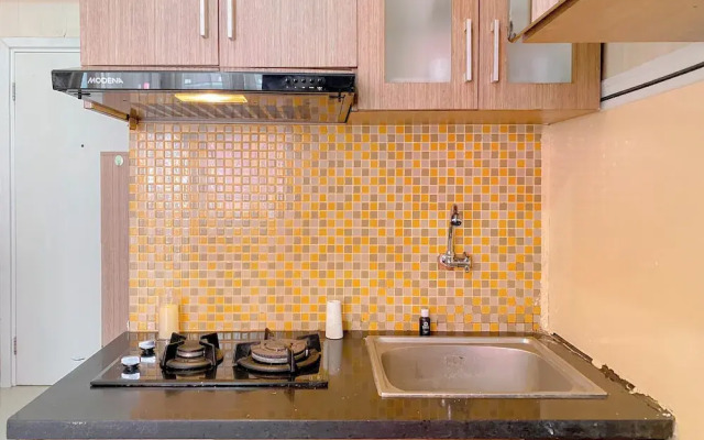Good and Warm 2BR at Green Pramuka City Apartment