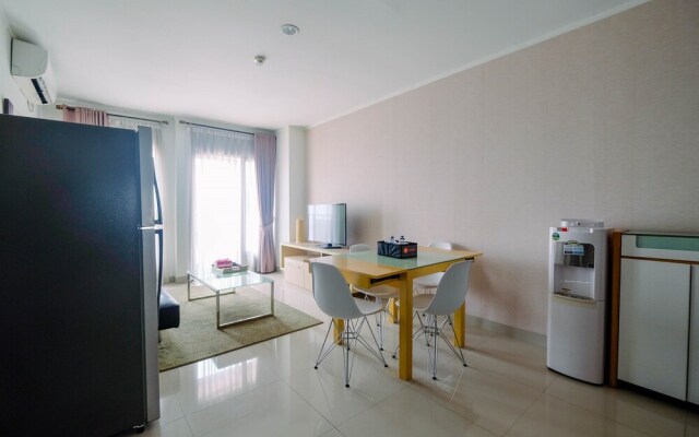 Cozy 2BR Apartment with Sofa Bed at Tamansari Semanggi