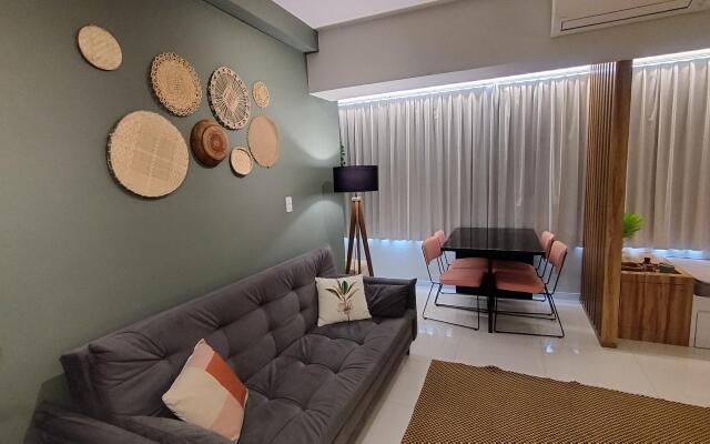 Lindo studio na área central de Poços
