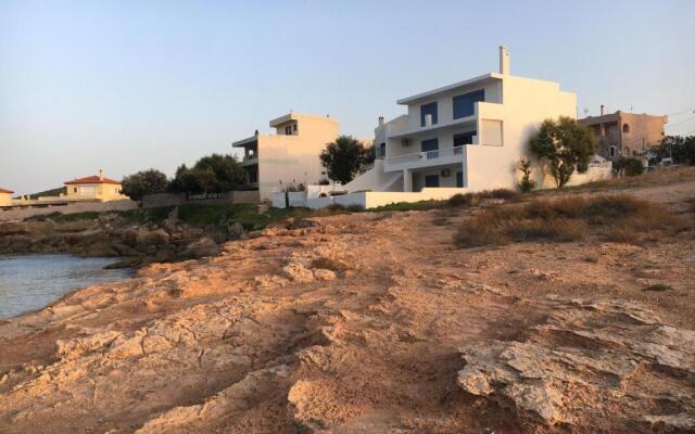 NV pool villa Aegina 1