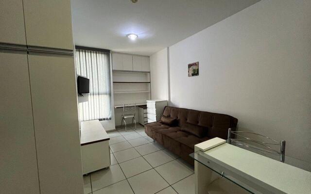 Estúdio calmo ao lado do parque