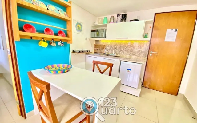 Gold Flat Cabo Branco by 123Quarto Hospedagem