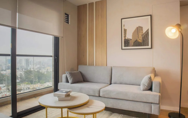 w Enchanting 1BR w Balcony in San Isidro