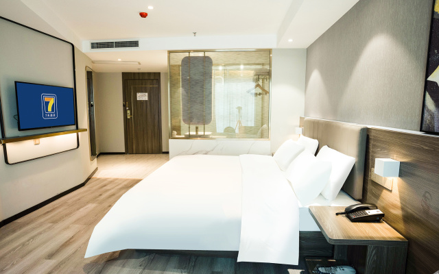 7 Days Premium Hotel (Tianjin China Northern Hardware City Dabeizhuang Subway Station) – Guest Rooms – Tianjin
