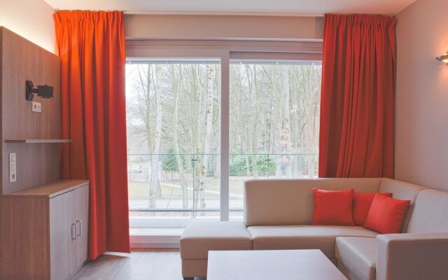 Nicely furnished studio with dishwasher in Belgian Limburg