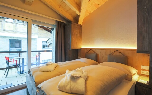 Lush Apartment in Kaprun With Sauna, Hot Tub & Views