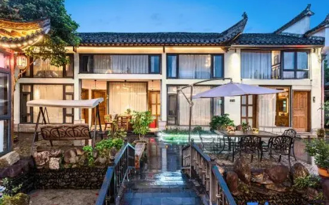 Hongcun Nanye Huipai Private House Villa Light Luxury Holiday Homestay