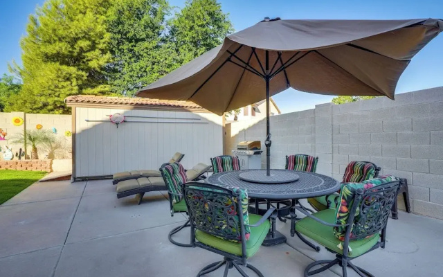 1 Mi to Surprise Stadium! Home w/ Patio & Hot Tub