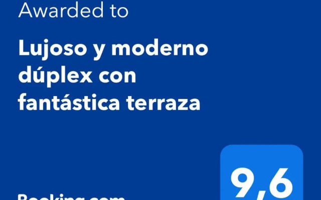 Lujoso y moderno dúplex con fantástica terraza
