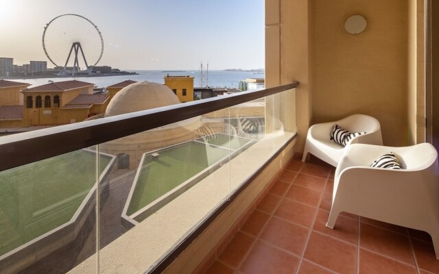 Full Sea View! Bright + Beautiful Studio in Jbr!