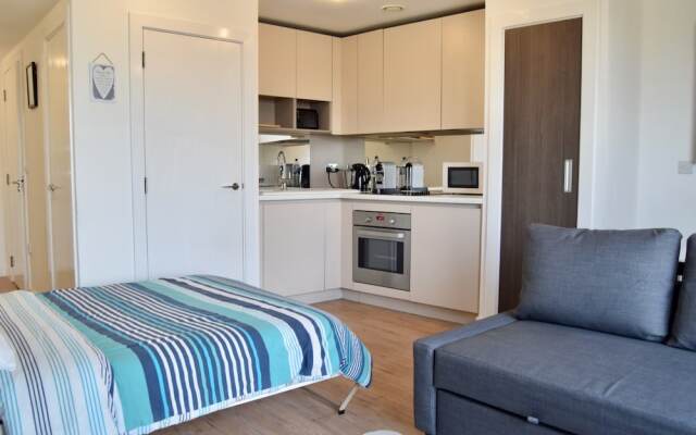 Stylish 1 Bedroom Studio Near Canary Wharf