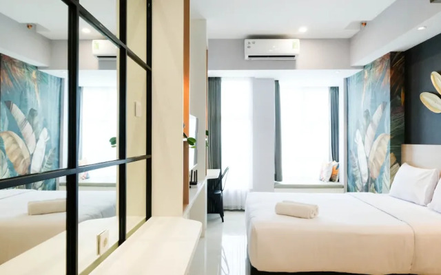 Homey And Tidy Studio At Supermall Mansion Apartment