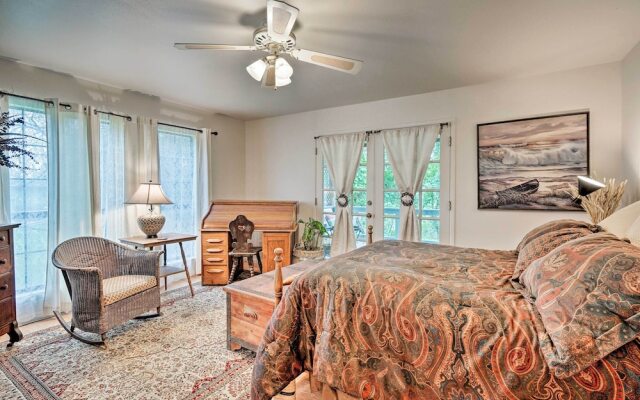 Riverfront Martindale House w/ 2 Covered Decks