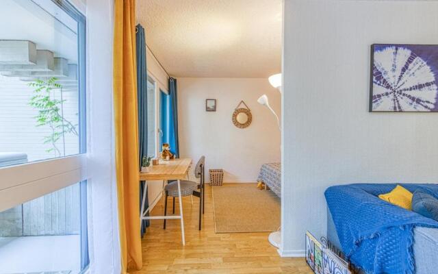 Charming T2, wifi, air conditioning, balcony