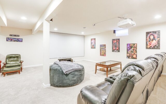 Spacious Ewing Township Home: Home Gym & Deck!
