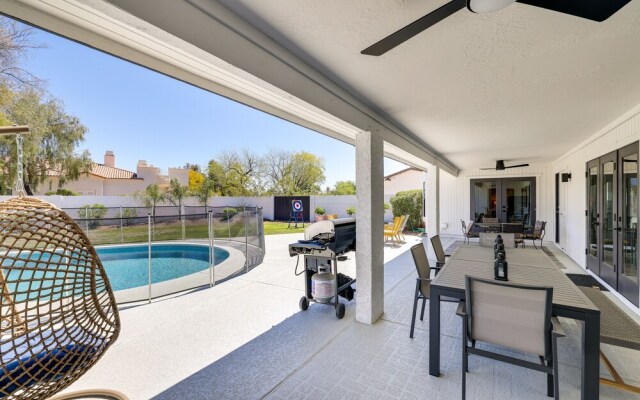 Fire Pit, Grill: Mtn-view Home in Paradise Valley