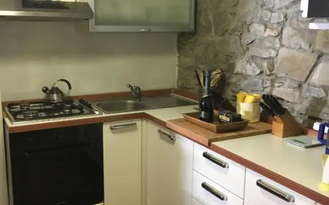 Old Town in the green: Federico's apartment.