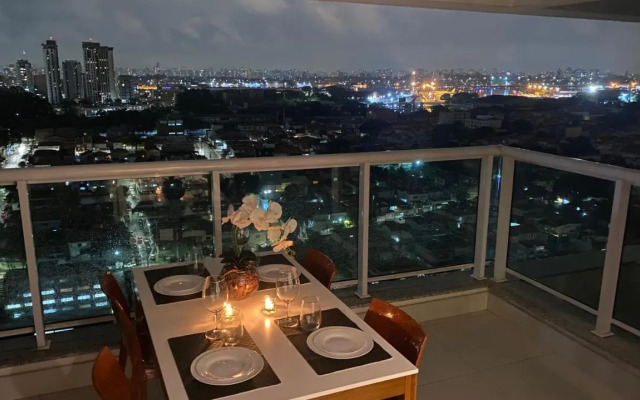 Loft com vista panorâmica para o aeroporto