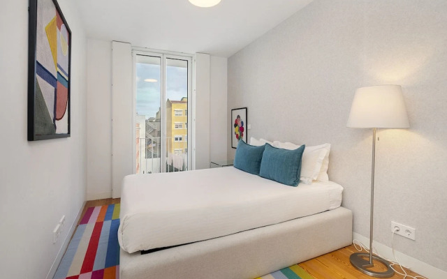 Lisbon Skyline Penthouse Luxury Living View, Ac & Elevator