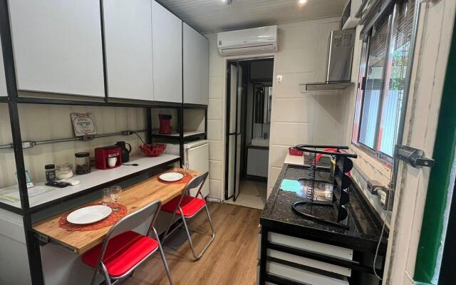 Estúdios Conteiners de 02 a 04 hóspedes região lapa