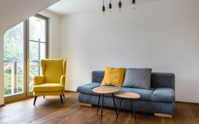 Luxusní horský apartmán v centru Harrachova