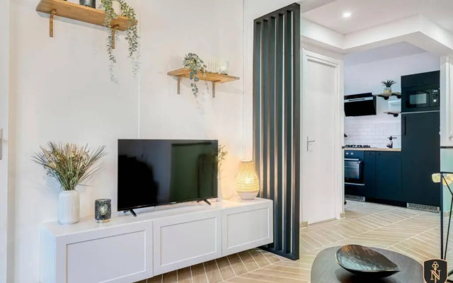 Superbe appart chic, hyper centre, vue château, Parking inclus