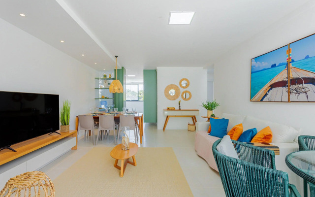 IT18 Maravilhoso Apt 3/4 - Pé na Areia