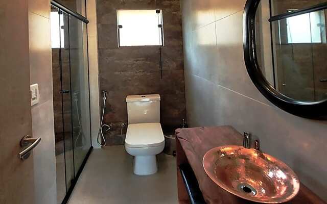 Bangalô Luxo entre lindas cachoeiras