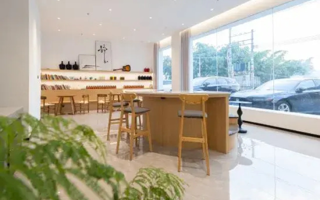 Riverside hostel