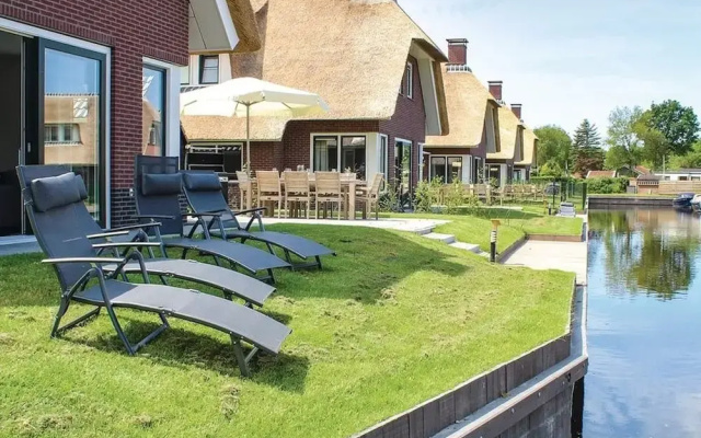 Villa in Friesland With Sauna and Jetty
