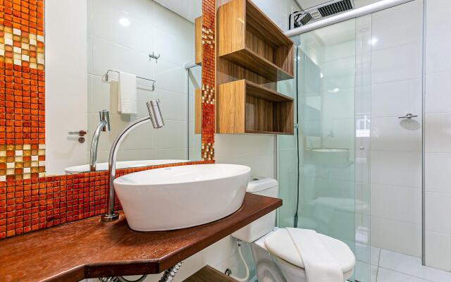 Belo apto com churrasqueira nos ingleses RAE204