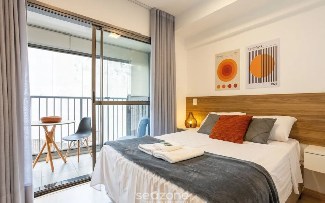 Nxos - Building With Gym and Laundry in Consolacao-sp