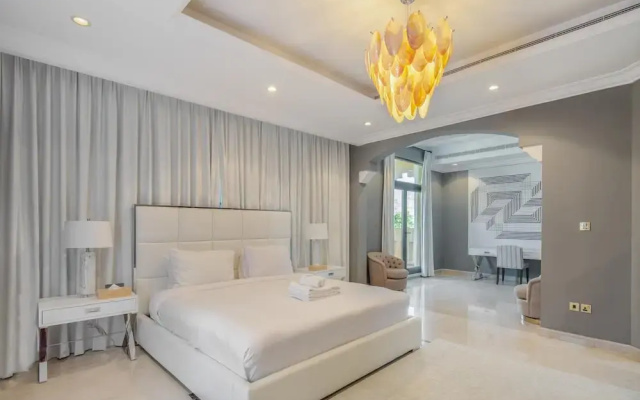 Prvt Pool Beach in Luxury Palm Jumeirah Villa - Villas_and_Bungalows in ดูไบ - Photo 4