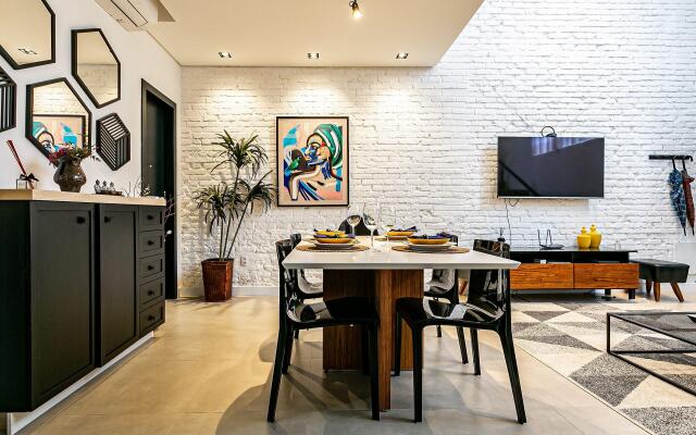 Bela casa loft no centro de Floripa VISE030