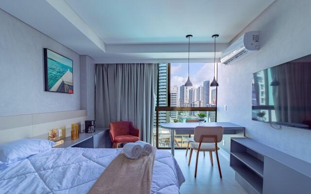 Rooftop #1306 - Apart em Boa Viagem Por Carpediem