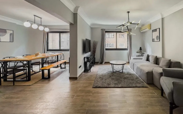 The Gorgeous Graphite 2bdr 5min to CAI Airport
