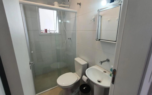 Apartamento com piscina em Ubatuba perto da praia